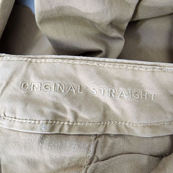 American Eagle Pants Men’s 32x34 Next Level Flex Original Straight Chino Brown - Picture 9 of 11